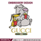 Cartoon Gucci Embroidery design, Cartoon Gucci Embroidery, cartoon design, Embroidery File, Gucci logo, Digital download.jpg