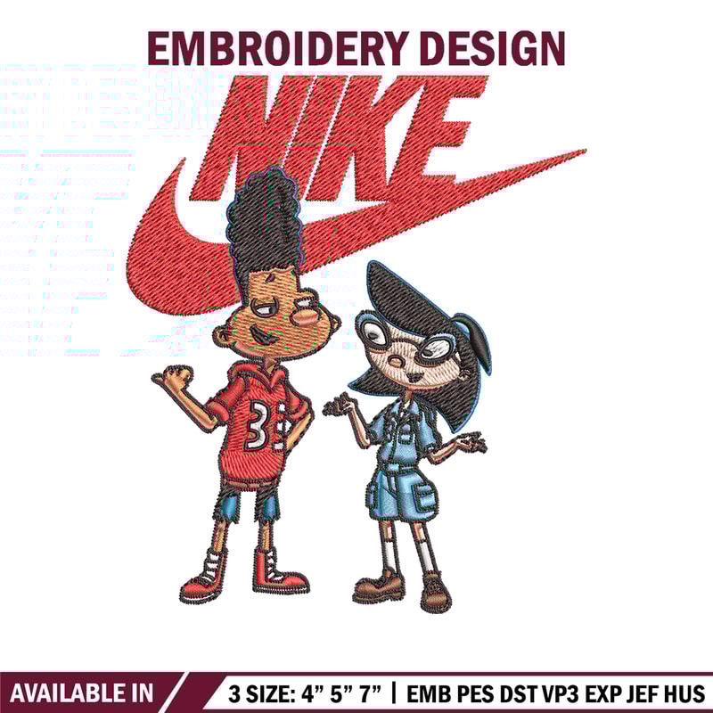 Cartoon Nike Embroidery design, cartoon Embroidery, Nike design, Embroidery file, logo shirt, Instant download..jpg