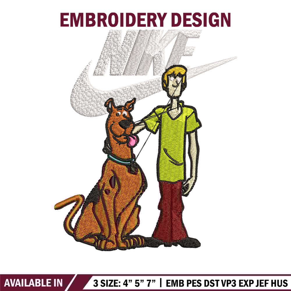 Cartoon Nike Embroidery design, Cartoon funny Embroidery, Nike design, Embroidery file, logo shirt, Instant download.jpg