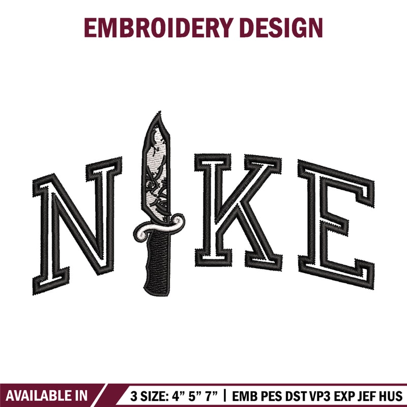 Chucky x nike embroidery design, Horror embroidery, Nike design, Embroidery shirt, Embroidery file, Digital download.jpg