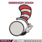 Dr seuss hat Embroidery Design, Dr seuss hat Embroidery, Embroidery File, logo shirt, Embroidery logo, Digital download..jpg