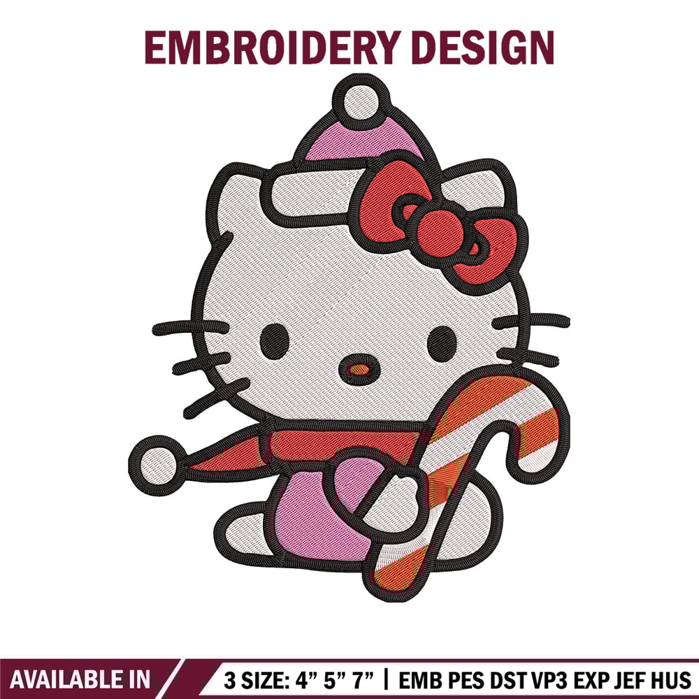 Hello kitty chrismas Embroidery Design, Kitty Embroidery, Embroidery File,Anime Embroidery,Anime shirt,Digital download.jpg