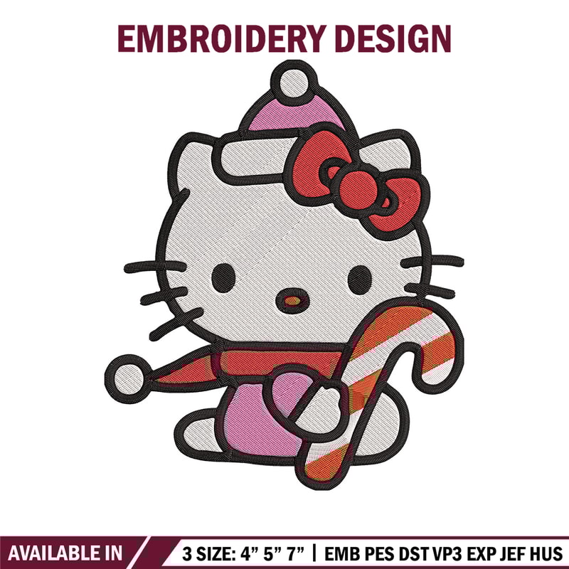 Hello kitty chrismas Embroidery Design, Kitty Embroidery, Embroidery File,Anime Embroidery,Anime shirt,Digital download.jpg