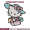 Hello kitty shopping Embroidery Design, Hello kitty Embroidery, Embroidery File, Anime Embroidery, Digital download.jpg