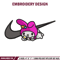 Kuromi Nike embroidery design, Hello kitty embroidery, Nike design, cartoon design, cartoon shirt, Digital download.jpg