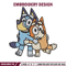 Mom and Dad Bluey Embroidery, Bluey Embroidery, Embroidery File, cartoon design, cartoon shirt, Digital download..jpg