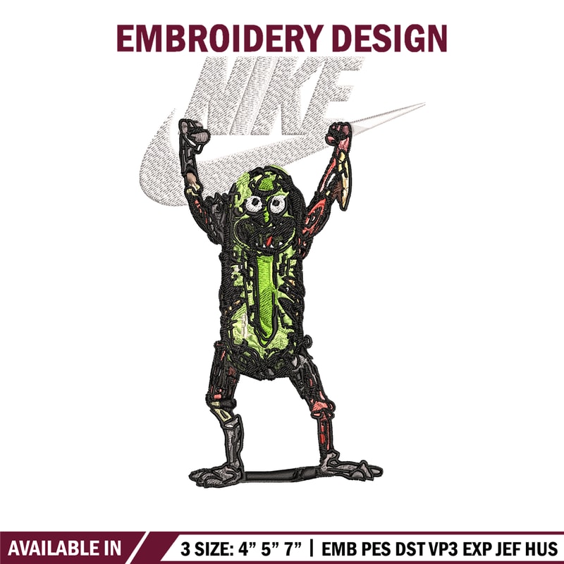 Monster Nike Embroidery design, Monster Embroidery, Nike design, Embroidery file, cartoon shirt, Instant download..jpg