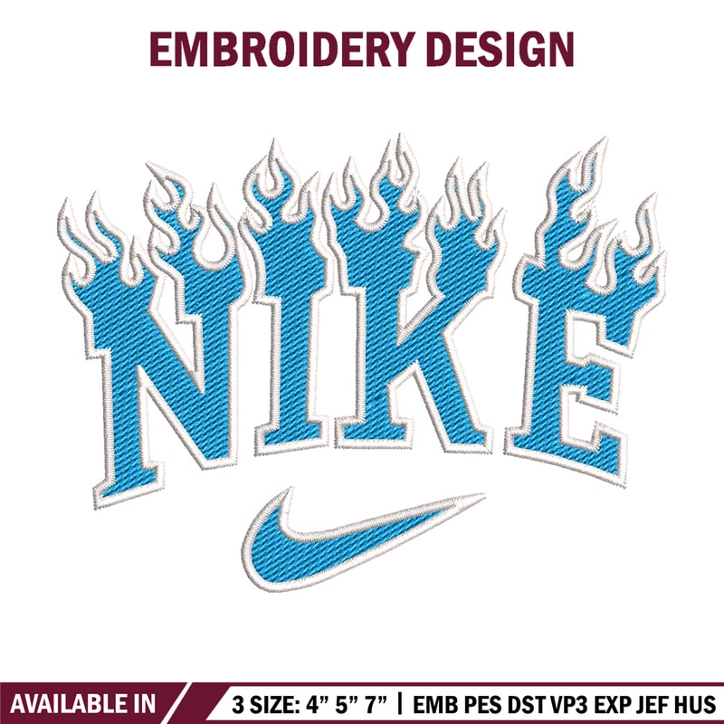 Nike blue flame embroidery design, Nike embroidery, Nike design, Embroidery shirt, Embroidery file,Digital download.jpg