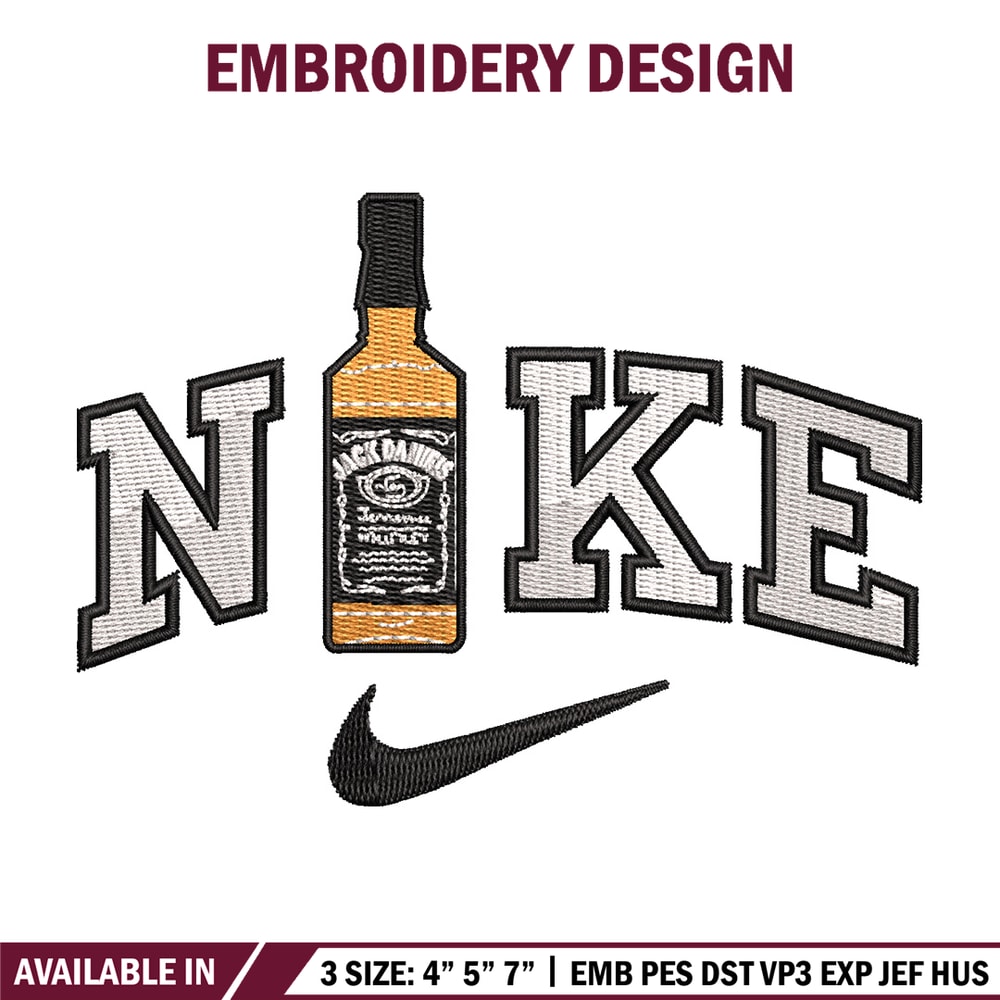 Nike botal embroidery design, Botal embroidery, Nike design, Embroidery shirt, Embroidery file, Digital download.jpg