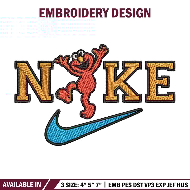 Nike orange cartoon Embroidery Design, Nike Embroidery, Brand Embroidery, Embroidery File, Logo shirt, Digital download.jpg