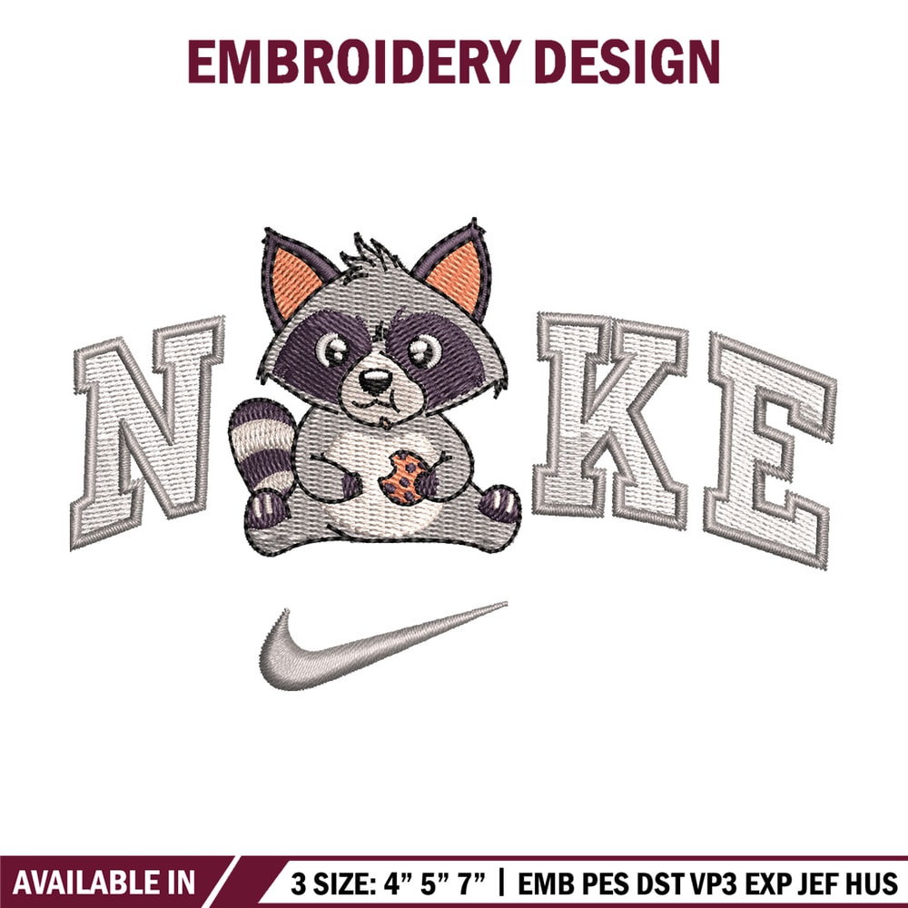 Nike squirrel embroidery design, Squirrel embroidery, Nike design, Embroidery shirt, Embroidery file, Digital download.jpg