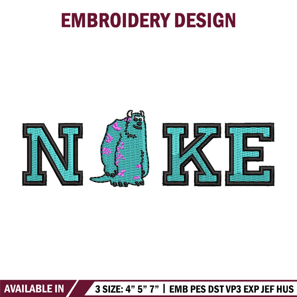 Nike x Sullivan embroidery design, Sullivan embroidery, Nike design, Embroidery shirt, Embroidery file,Digital download.jpg