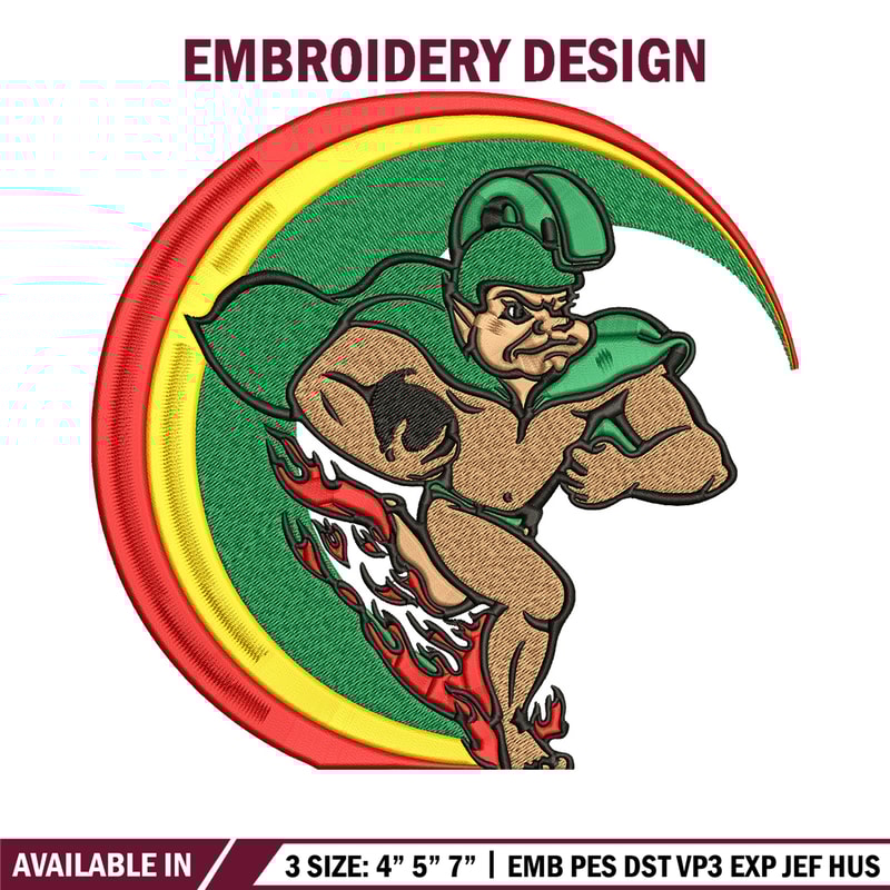 Rainbow Warriors embroidery design, College logo embroidery, Sport embroidery, logo sport embroidery, Embroidery design.jpg