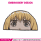 Armin Peeker Embroidery Design, Aot Embroidery, Embroidery File, Anime Embroidery, Anime shirt, Digital download.jpg