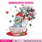Bluey chrismas Embroidery Design,Bluey Embroidery, Embroidery File, Chrismas Embroidery, Anime shirt, Digital download.jpg