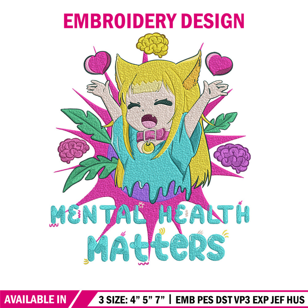 Cat girl cute Embroidery Design, Manga Embroidery, Embroidery File, Anime Embroidery, Anime shirt, Digital download.jpg