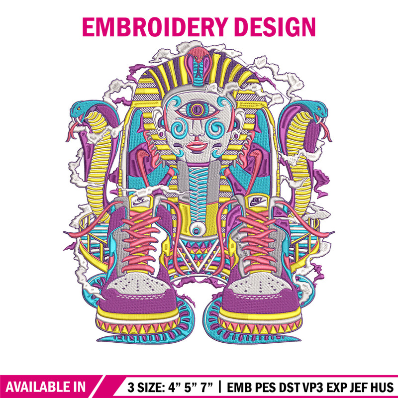 Foot Locker poster Embroidery Design, Foot Locker Embroidery, Embroidery File, Nike Embroidery, Anime shirt.jpg