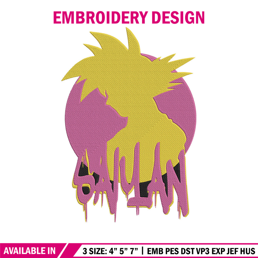 Goku circle Embroidery Design, Dragonball Embroidery, Embroidery File, Anime Embroidery, Anime shirt, Digital download.jpg