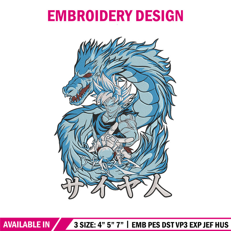 Goku Mui Embroidery Design, Dragonball Embroidery, Embroidery File, Anime Embroidery, Anime shirt, Digital download..jpg