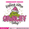 Grinchy today Embroidery Design, Grinch Embroidery, Embroidery File,Chrismas Embroidery, Anime shirt, Digital download.jpg