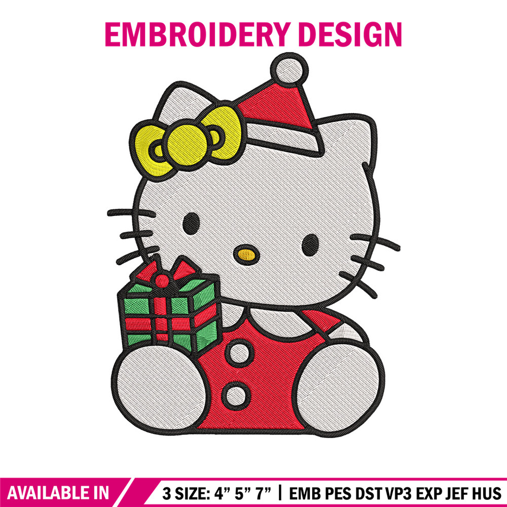 Hello kitty chrismas Embroidery Design,Kitty Embroidery,Embroidery File, Anime Embroidery, Anime shirt, Digital download.jpg