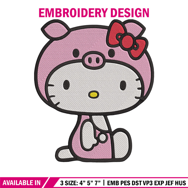 Hello Kitty Embroidery Design, Hello kitty Embroidery, Embroidery File, Anime Embroidery, Digital download.jpg