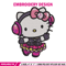 Hello Kitty idol Embroidery Design, Hello kitty Embroidery, Embroidery File, Anime Embroidery, Digital download.jpg