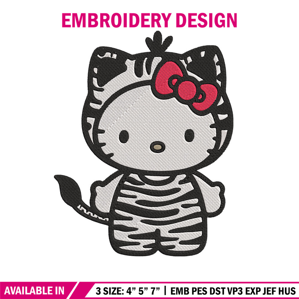 Hello Kitty sticker Embroidery Design, Hello kitty Embroidery, Embroidery File, Anime Embroidery, Digital download.jpg