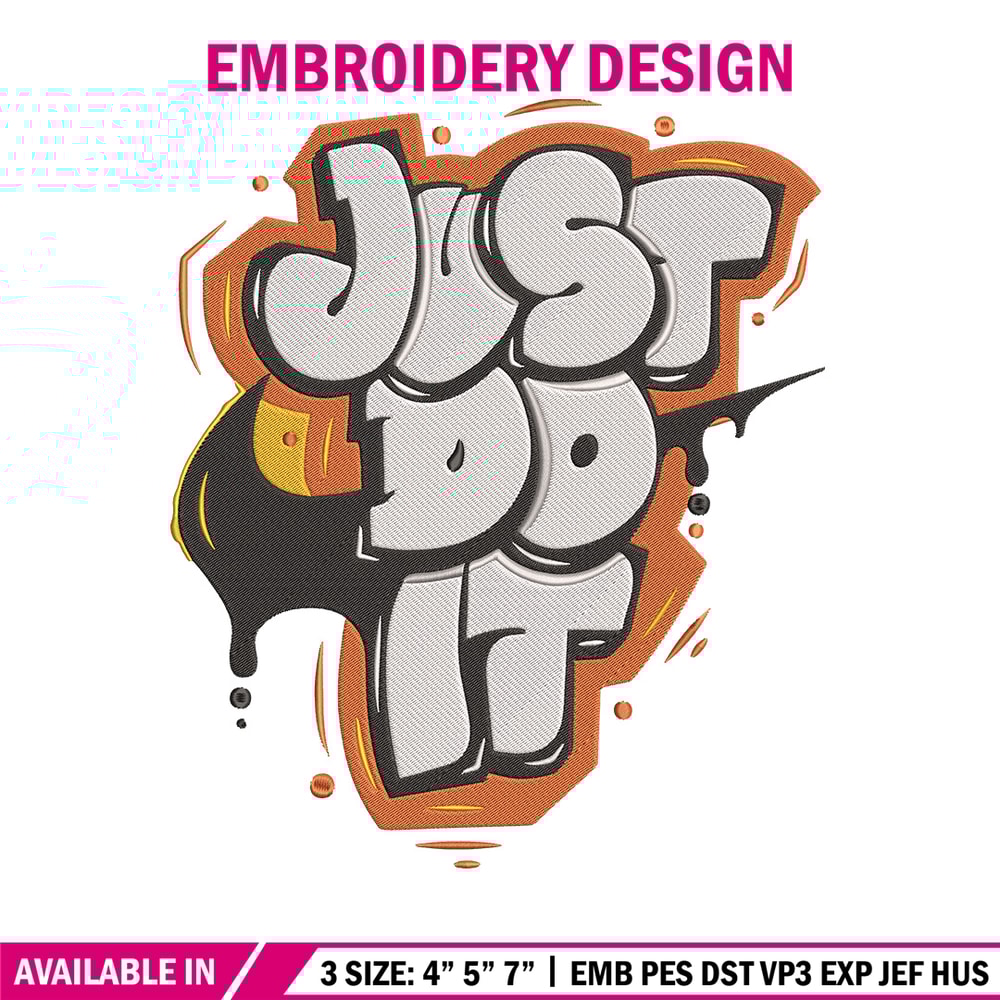 Nike just do it Embroidery Design, Logo Embroidery, Embroidery File, Nike Embroidery, Anime shirt, Digital download..jpg