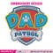 Paw Patrol logo Embroidery Design, Paw Patrol Embroidery, Embroidery File,Anime Embroidery, Anime shirt,Digital download.jpg