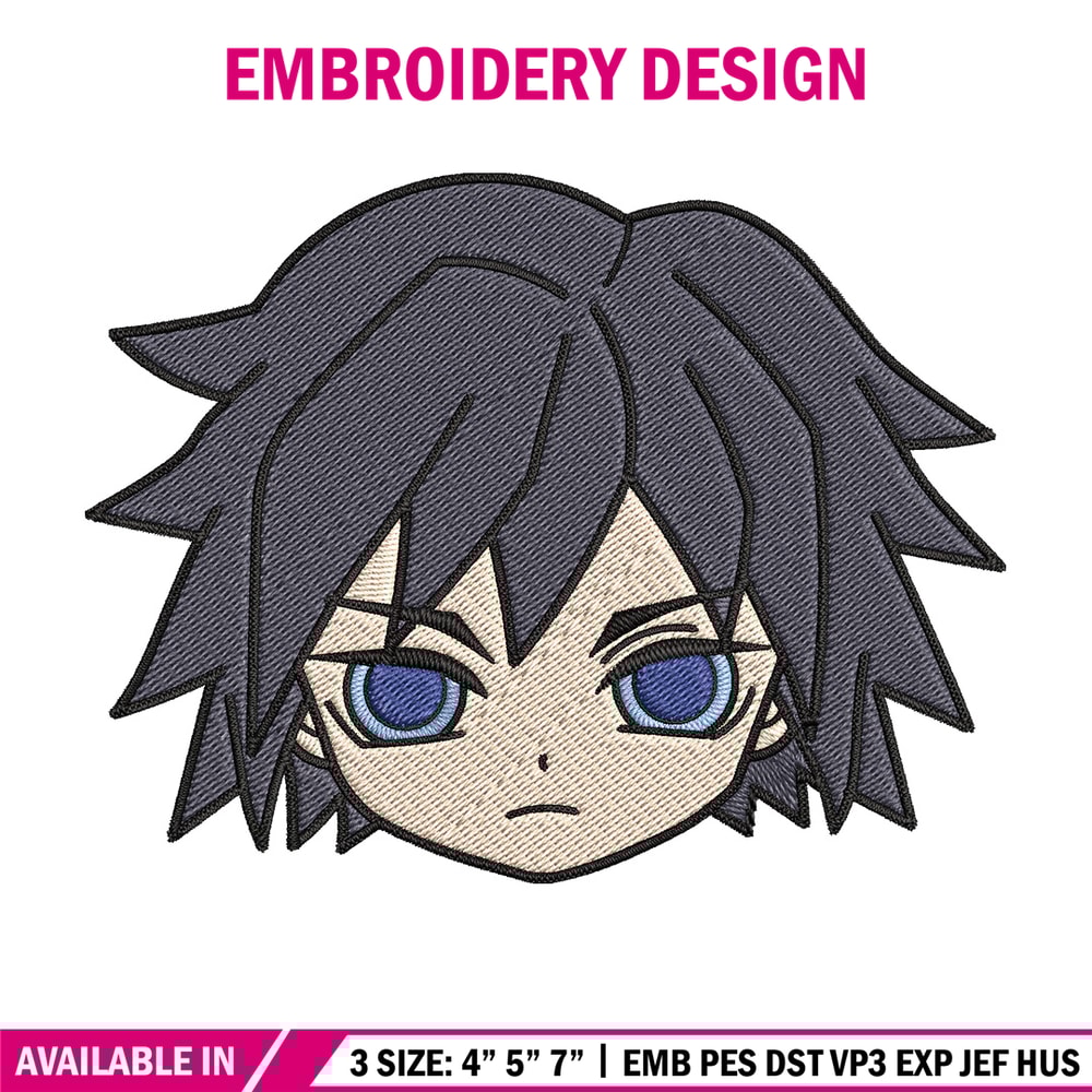 Tomioka sticker Embroidery Design, Demon slayer Embroidery, Embroidery File, Anime Embroidery, Digital download.jpg