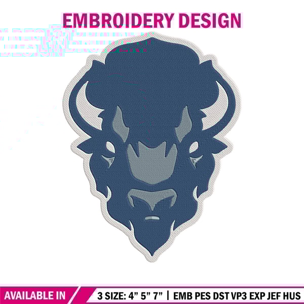 Howard Bison Mascot embroidery design, NCAA embroidery, Sport embroidery,logo sport embroidery,Embroidery design.jpg
