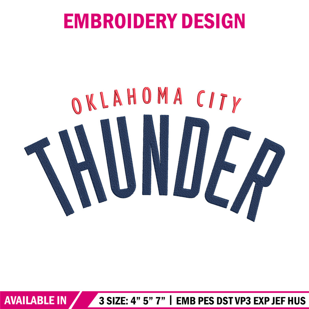 Oklahoma Thunder logo embroidery design, NBA embroidery, Sport embroidery, Embroidery design, Logo sport embroidery.jpg