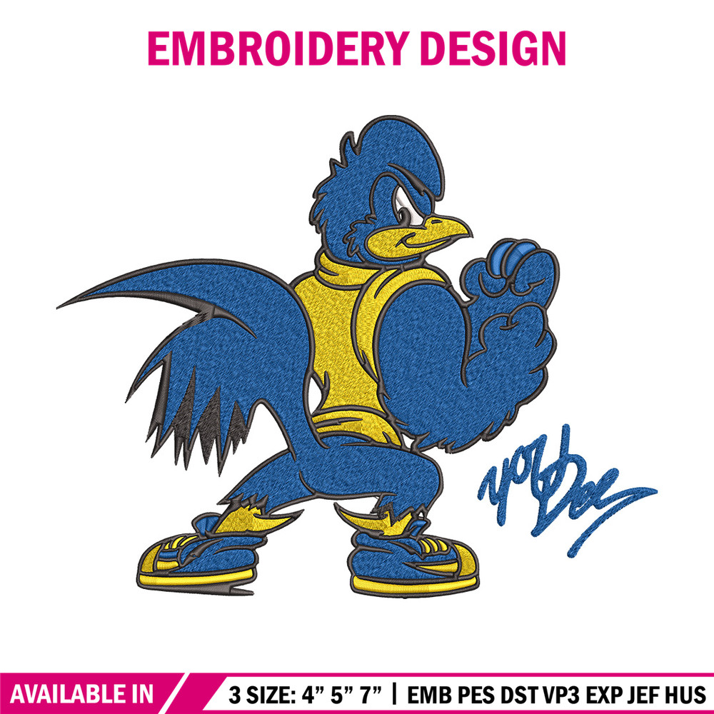 University of Delaware embroidery design, NCAA embroidery, Sport embroidery, logo sport embroidery,Embroidery design.jpg