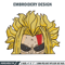 All Might Peeker Embroidery Design, Mha Embroidery, Embroidery File, Anime Embroidery, Anime shirt, Digital download.jpg