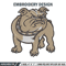Azalea Bulldogs logo embroidery design, Football embroidery, Sport embroidery, logo sport embroidery,Embroidery design.jpg