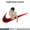 Baki nike embroidery design, Baki anime embroidery, nike design, Logo shirt, anime shirt, digital download.jpg