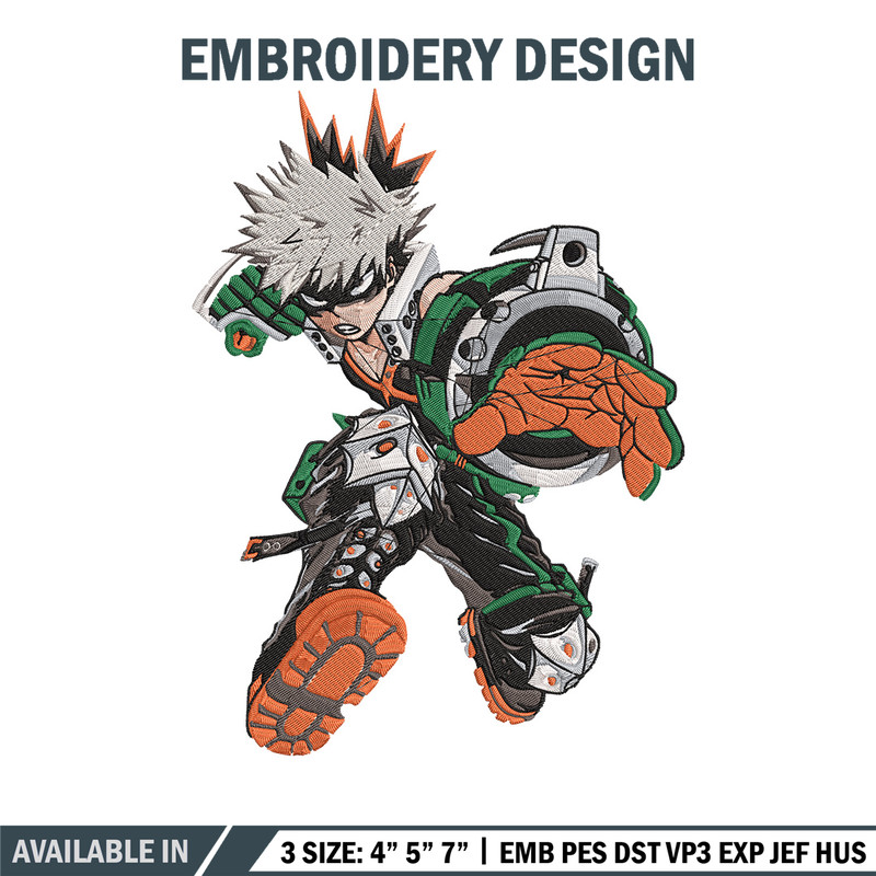 Bakugo Katsuki Embroidery Design, Aot Embroidery, Embroidery File, Anime Embroidery,Anime shirt, Digital download.jpg