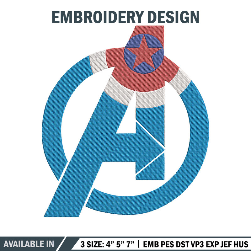 Captain america Embroidery Design, Marvel Embroidery, Embroidery File, Anime Embroidery, Anime shirt, Digital download.jpg