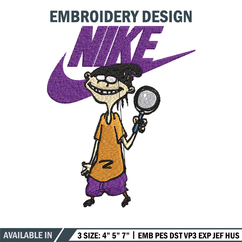 Cartoon Nike Embroidery design, Cartoon Embroidery, Nike design, Embroidery file, logo nike shirt, Instant download.jpg