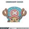 Chopper Peeker Embroidery Design, One piece Embroidery, Embroidery File, Anime Embroidery, Anime shirt, Digital download.jpg