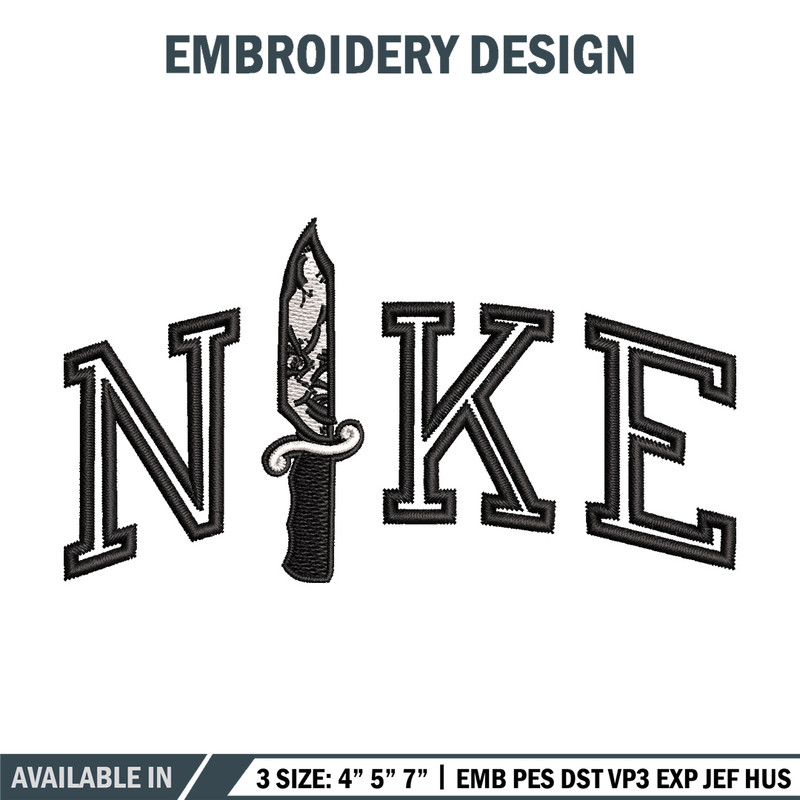 Chucky x nike embroidery design, Horror embroidery, Nike design, Embroidery shirt, Embroidery file, Digital download.jpg