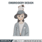 Cute girl Embroidery Design, Cartoon Embroidery, Embroidery File, Anime Embroidery, Anime shirt, Digital download.jpg
