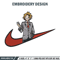 Denki x nike Embroidery Design, Mha Embroidery, Embroidery File, Nike Embroidery, Anime shirt, Digital download.jpg