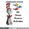 Dr Seuss Science activities Embroidery Design, Dr Seuss Embroidery, Embroidery File, Embroidery design, Digital download.jpg