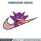 Gengar x nike Embroidery Design, Pokemon Embroidery, Embroidery File, Nike Embroidery, Anime shirt, Digital download.jpg