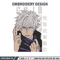 Gojo poster Embroidery Design, Jujutsu Embroidery, Embroidery File, Anime Embroidery, Anime shirt, Digital download.jpg