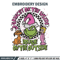 Grinch on the inside Embroidery Design, Grinch Embroidery, Embroidery File, Chrismas Embroidery, Digital download.jpg