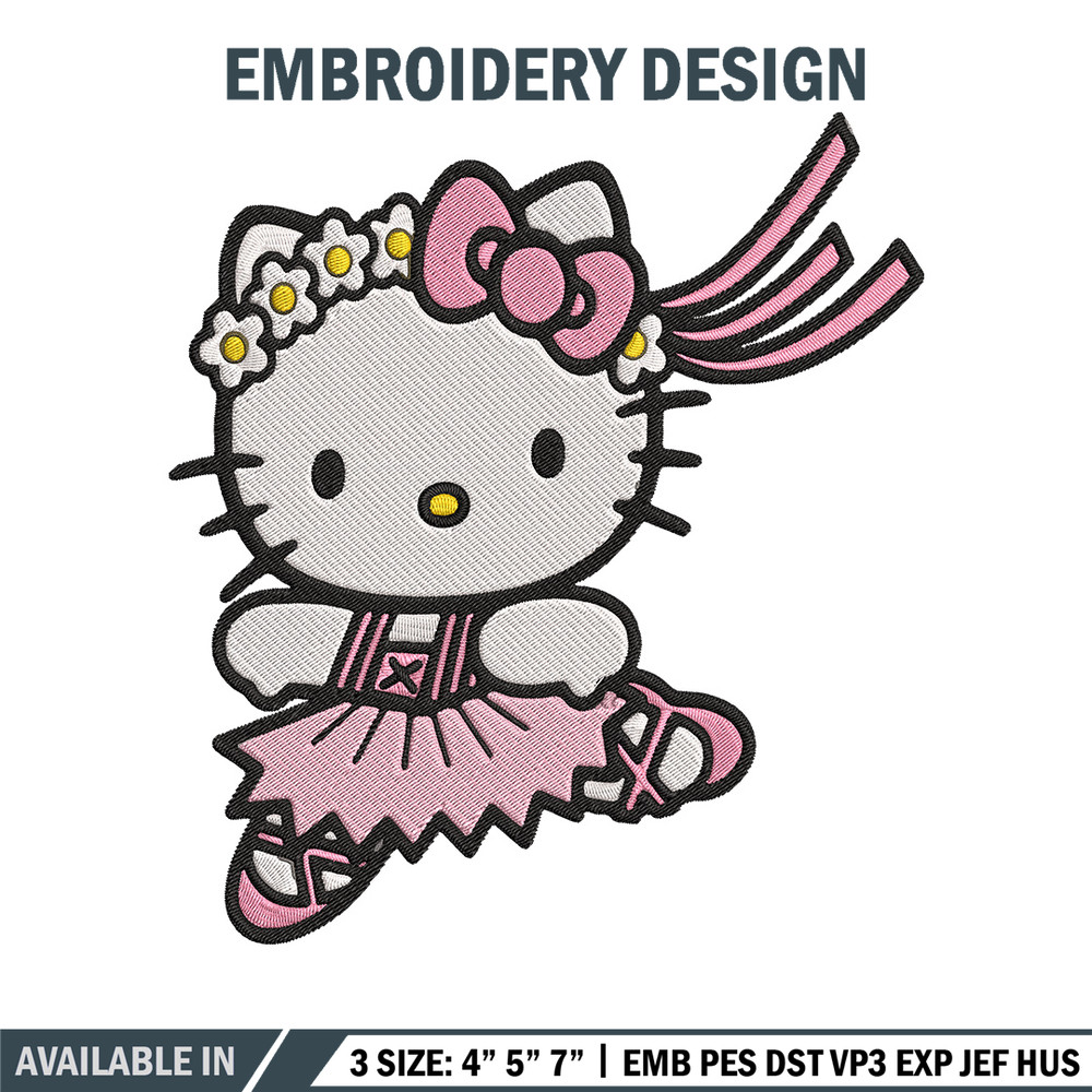 Hello kitty bale Embroidery Design, Hello kitty Embroidery, Embroidery File, Anime Embroidery, Digital download..jpg