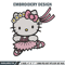 Hello kitty bale Embroidery Design, Hello kitty Embroidery, Embroidery File, Anime Embroidery, Digital download..jpg